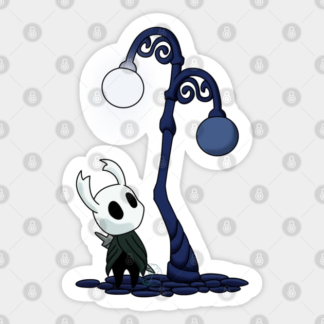 Hollow Knight lamp light Sticker by JuditangeloZK